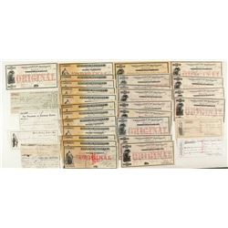 Montana Territorial Check & Warrant Collection