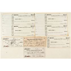 Montana Stage Company Checks & CODs