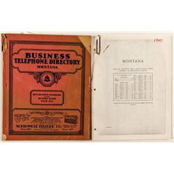 1931 Montana Business Directory
