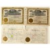 Image 1 : Four Montana Bank Stock Certificates