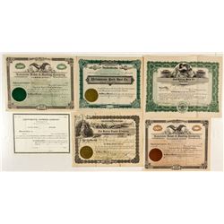 Montana Cars & Boats Stock Certificates