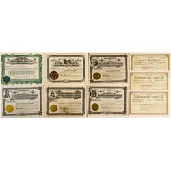 Montana Food Company Stock Certificates