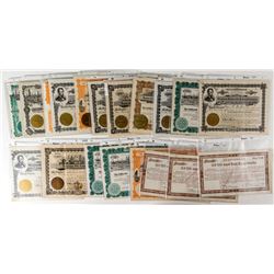 Montana Oil Stock Certificate Collection