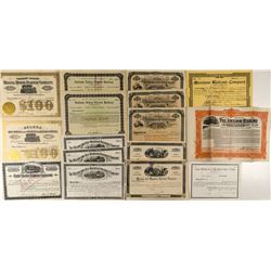 Montana Railroad Bonds & Stock Certificates