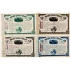 Image 1 : Four W.A. Clark Signed Moulton Mining Company Stock Certificates
