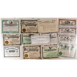 Helena Mining Stock Certificates