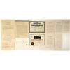 Image 1 : Pen Placer Mining Company Stock Certificates, Mine Report & Shareholder Documents