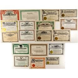 Montana Mines Stock Certificates