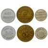 Image 1 : Three Anaconda Error Tokens (Anaconda, Montana)