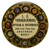 Image 1 : L. F. Verberckmoes, Optician & Watchmaker, Advertising Mirror (Anaconda, Montana)