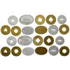 Image 1 : Anaconda Oval and Cutout Token Group (Anaconda, Montana)