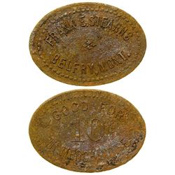 Frank E. Stearns Token (Belfry, Montana)