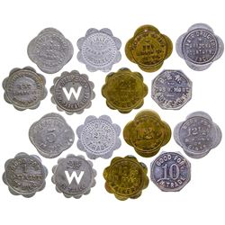 Butte Scalloped Token Group (Butte, Montana)