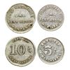 Image 1 : Post Exchange Tokens (5c, 10c) (Fort Keogh, Montana)