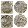 Image 1 : Two Rare Gardiner Tokens: Jno. Charles & W.A. Hall (Gardiner, Montana)