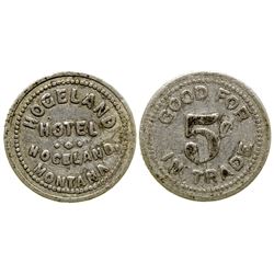 Hogeland Hotel Token (Hogeland, Montana)