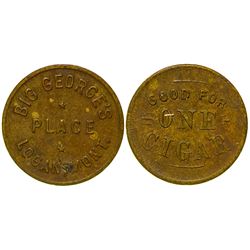 Big George's Place Token (Logan, Montana)