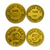 Image 1 : Brass Rail Bar Tokens (Meaderville, Montana)