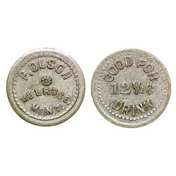 P. Olson Token (Melrose, Montana)