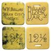 Image 1 : Two Bullard Celluloid Tokens (Miles City, Montana)