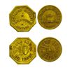 Image 1 : Antlers Buffett and McDaniel & Anderson Tokens (Philipsburg, Montana)