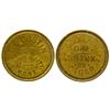 Image 1 : E. L. Costin Token (Virginia City, Montana)