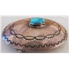 Image 2 : Navajo Sterling Silver & Turquoise Buckle