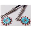 Image 8 : Zuni Dancer Sterling Silver & Multi-Stone Bolo Tie