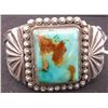 Image 1 : Antique Turquoise and Silver Bracelet