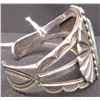 Image 3 : Antique Turquoise and Silver Bracelet