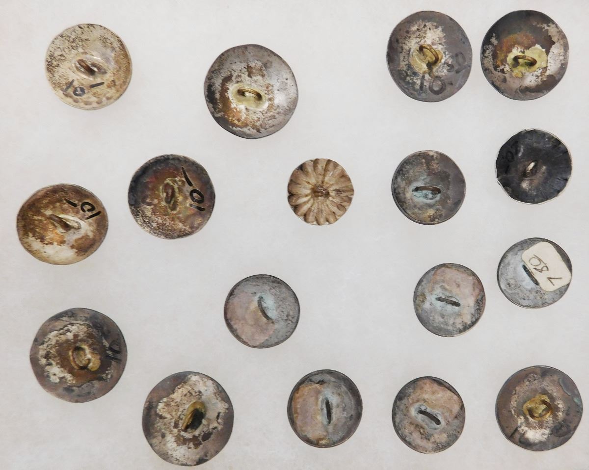 Collection of old Indian Buttons