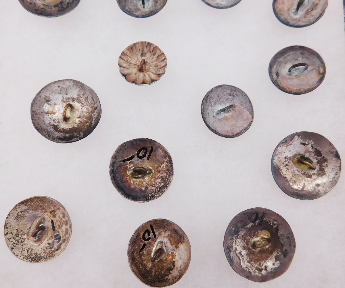 Collection of old Indian Buttons