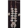 Image 1 : Zuni Squash Blossom w/Earrings