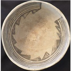 Anazasi Black on White Bowl
