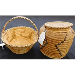 2 Papago Baskets