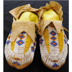 Sioux Beaded Moccasins