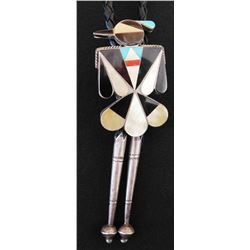 Bird Effigy Zuni Bolo Tie