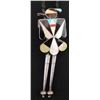 Image 1 : Bird Effigy Zuni Bolo Tie