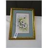 Image 1 : Framed Flower Print