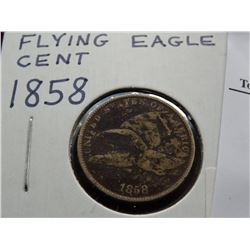 1858 Flying Eagle Cent