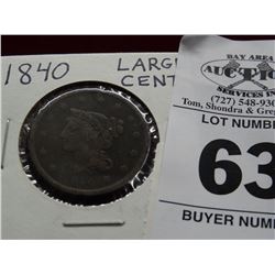 1840 Large Cent