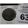 Image 1 : 1840 Large Cent