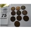 Image 1 : Bag of 10 Indian Cents