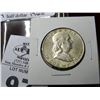 Image 1 : 1963 Silver Ben Franklin Half Dollar