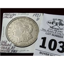 1921-D Morgan Dollar