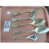 Image 1 : Gorham Sterling Serving Spoon & Fork Set of 5