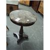 Image 1 : Faux Marble Top Side Table