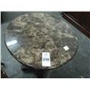 Image 2 : Faux Marble Top Side Table