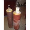 Image 1 : Lot of (2) Acetylene Tanks