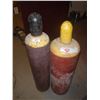 Image 2 : Lot of (2) Acetylene Tanks